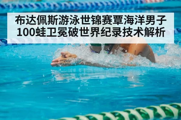 布达佩斯游泳世锦赛覃海洋男子100蛙卫冕破世界纪录技术解析